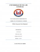 Proyecto sub etapas