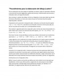 Procedimiento para la elaboración del dibujo (cutter)