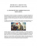 La transición del Barroco hacia el Neoclásico