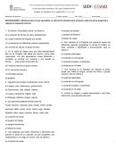 Examen de secundaria primer grado español