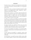 Alteraciones de la personalidad