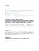 Relación entre ética y moral