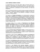 CASO: EMPRESA CEMENTO ANDINO