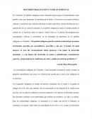 DESTERRITORIALIZACIÓN Y PUEBLOS INDÍGENAS