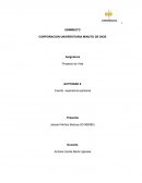 CUENTO SOBRE EXPERIENCIAS VIVIDAS