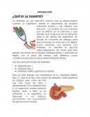 ¿Qué es la diabetes?