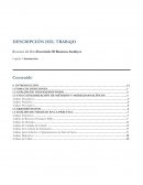 Resumen Libro Essencials Of Business Analitycs