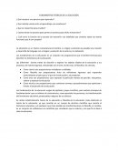 Fundamentos Teóricos de la Educación