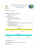 Construcción del problema de investigación Problema: Abuso infantil