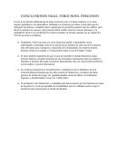 CONCLUSIONES NIALL FERGUSONL FERGUSON