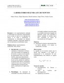 LABORATORIO SEGUNDA LEY DE NEWTON