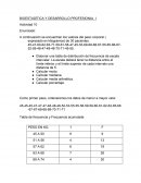 BIOESTADISTICA Y DESARROLLO PROFESIONAL