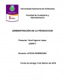 Administración de la produccion COPPEL