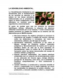 LA SENSIBILIDAD AMBIENTAL