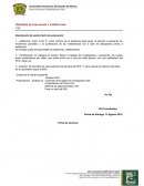 Criterios de evaluación y acreditación. Descripción de cada criterio de evaluación