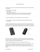 Actividades realizadas Buscar música