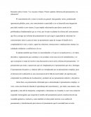 Resumen del texto "La vía para el futuro; primer capitulo: Reforma del pensamiento y la educación"