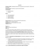 Casos. Problema jurídico: viabilidad de declaración de posesión por prescripción y derecho real de hipoteca