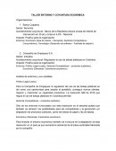 Entorno y coyundtura