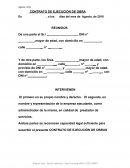 Modelo contrato de construcción