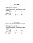 Guía de Trabajo de matematicas