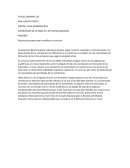 Razones principales para modificar el curriculo