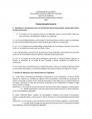 Derecho Internacional privado. Primera Evaluación Parcial