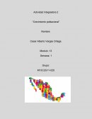 Actividad Integradora 2 “Crecimiento poblacional”