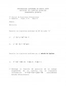 INGENIERÍA QUÍMICA EXAMEN