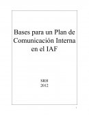 Bases para un Plan de Comunicación Interna