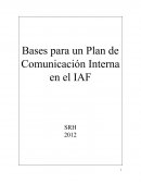 Bases para un Plan de Comunicación Interna