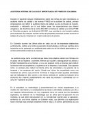 AUDITORIA INTERNA DE CALIDAD E IMPORTANCIA DE PYMES EN COLOMBIA