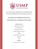 ANÁLISIS DE LOS COMPONENTES DEL PLAN ESTRATÉGICO DE LA TEJEDURIA PUNTO OCHO