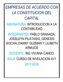 SOCIEDADES DE CAPITAL