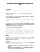 Normativas de acción ante sospecha de infección por virus Ebola