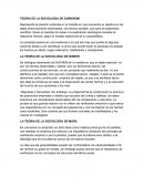 Teoria de la sociologia