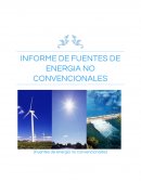 INFORME DE FUENTES DE ENERGIA NO CONVENCIONALES