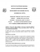 TEORÍA DEL VALOR Y DEL CAPITAL