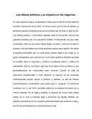 Ensayo sobre empresas y politica