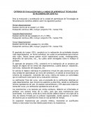 CRITERIOS DE EVALUACIÓN PARA LA UNIDAD DE APRENDIZAJE TECNOLOGÍAS DE RECOMBINACIÓN GENÉTICA