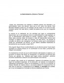 Administración ¿ciencia o técnica?