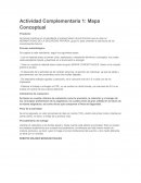 Actividad Complementaria 1: Mapa Conceptual