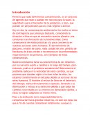 Biología de la conservación. Agentes contaminantes