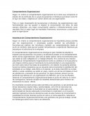 Importacia del Comportamiento Organizacional