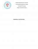 Desarrollo Humano. Desarrollo sustentable