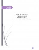Progrma alumnos primaria