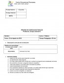 PRUEBA DE CIENCIAS NATURALES