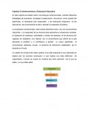 Constructivismo y evaluacion