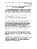 Reporte visita a la Feria del libro en el Palacio de Minería