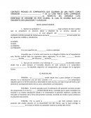 Contrato privado compraventa